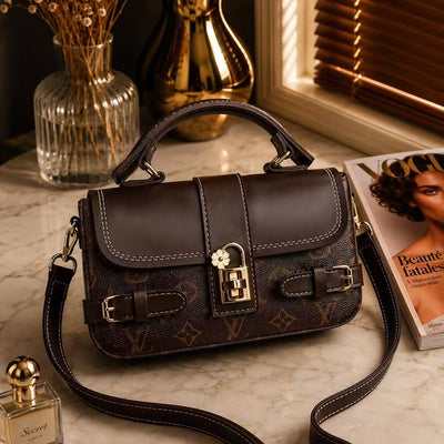 LV bag | Girls Cross Body Bag | Premium Small Shoulder Bag with Long Strap | Stylish Printed Sling Purse