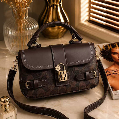 Coach Bag | Girls Cross Body Bag | Premium Small Shoulder Bag with Long Strap | Stylish Printed Sling Purse