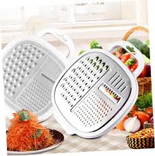 4-in-1 Multifunctional Vegetable Cutter | Slice, Grate, Peel & Chop Kitchen Tool