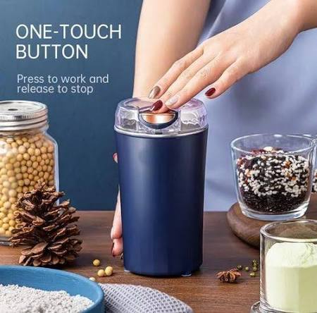 One-Touch Electric Grinder | Portable Coffee, Spice & Nut Grinder