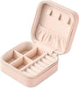 Multi-Layer Jewellery Organizer Box with Mirror | Portable Jewelry Storage Case for Rings, Earrings, Necklaces & Bracelets