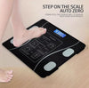 Bluetooth Smart Body Fat Weighing Scale – Digital BMI & Body Composition Analyzer with Mobile App | Glossy Black
