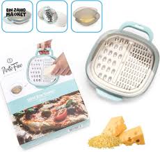 4-in-1 Multifunctional Vegetable Cutter | Slice, Grate, Peel & Chop Kitchen Tool