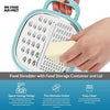 4-in-1 Multifunctional Vegetable Cutter | Slice, Grate, Peel & Chop Kitchen Tool