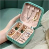 Multi-Layer Jewellery Organizer Box with Mirror | Portable Jewelry Storage Case for Rings, Earrings, Necklaces & Bracelets