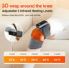 Premium Heated Knee & Leg Vibration Massager – Electric Heating Therapy Wrap for Knee, Elbow & Leg | Pain Relief & Muscle Relaxation | Rechargeable Physiotherapy Massager