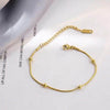 Stainless Steel Ball Beads Bracelet for Women | Elegant Jewelry