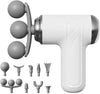 9-in-1 Three-Headed Fascia Gun Massager | Deep Tissue Muscle Massage Gun | USB Rechargeable