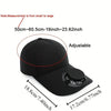 Solar Powered Cooling Cap Fan | Hands-Free Rechargeable Sun Hat Fan for Outdoor Use