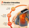 Premium Heated Knee & Leg Vibration Massager – Electric Heating Therapy Wrap for Knee, Elbow & Leg | Pain Relief & Muscle Relaxation | Rechargeable Physiotherapy Massager