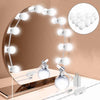LED Vanity Mirror Bulb Lights – Hollywood Makeup Mirror Lighting Kit (10 Pcs Set, Adjustable Brightness) Mirror Light, Vanity Light